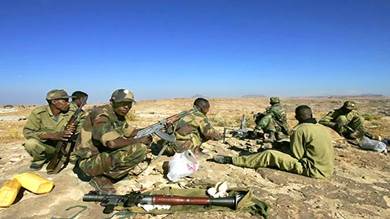 ​إريتريا تحشد القوات وسط احتمالية استئناف القتال في إثيوبيا